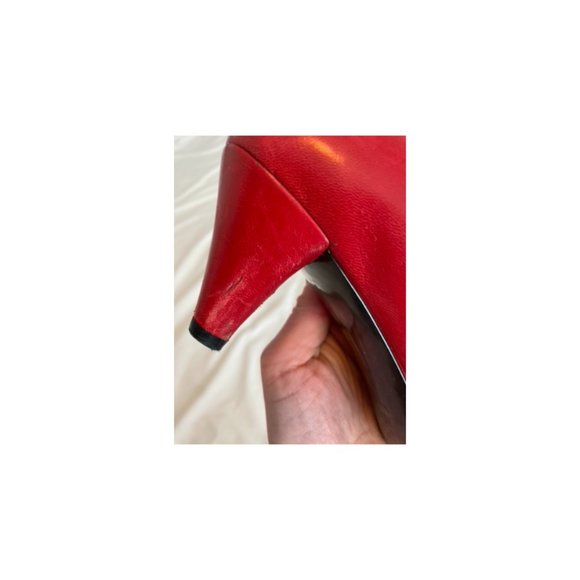 Marc by Marc Jacobs Red Heels with Bow - Picture 6 of 6